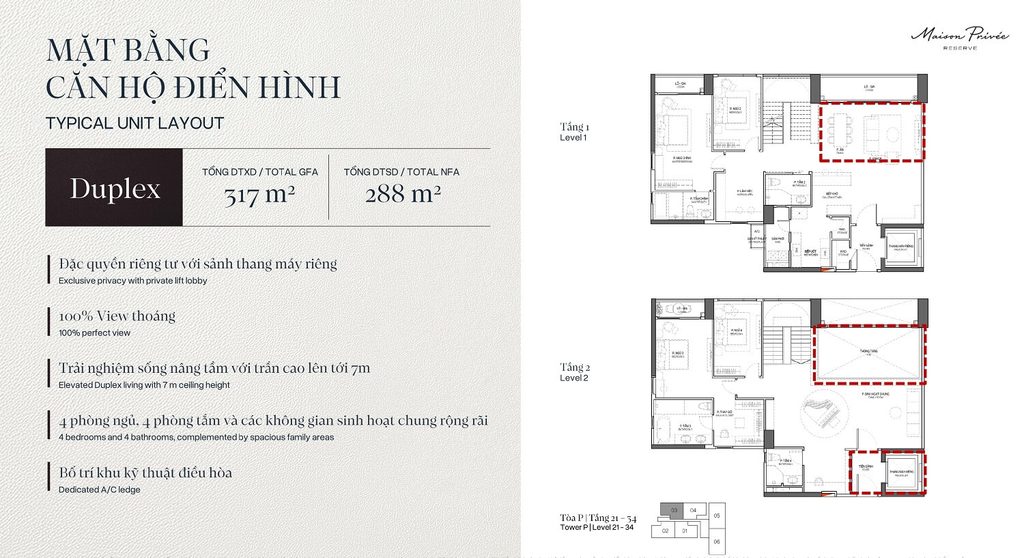 Căn hộ Duplex 6 Căn hộ Duplex