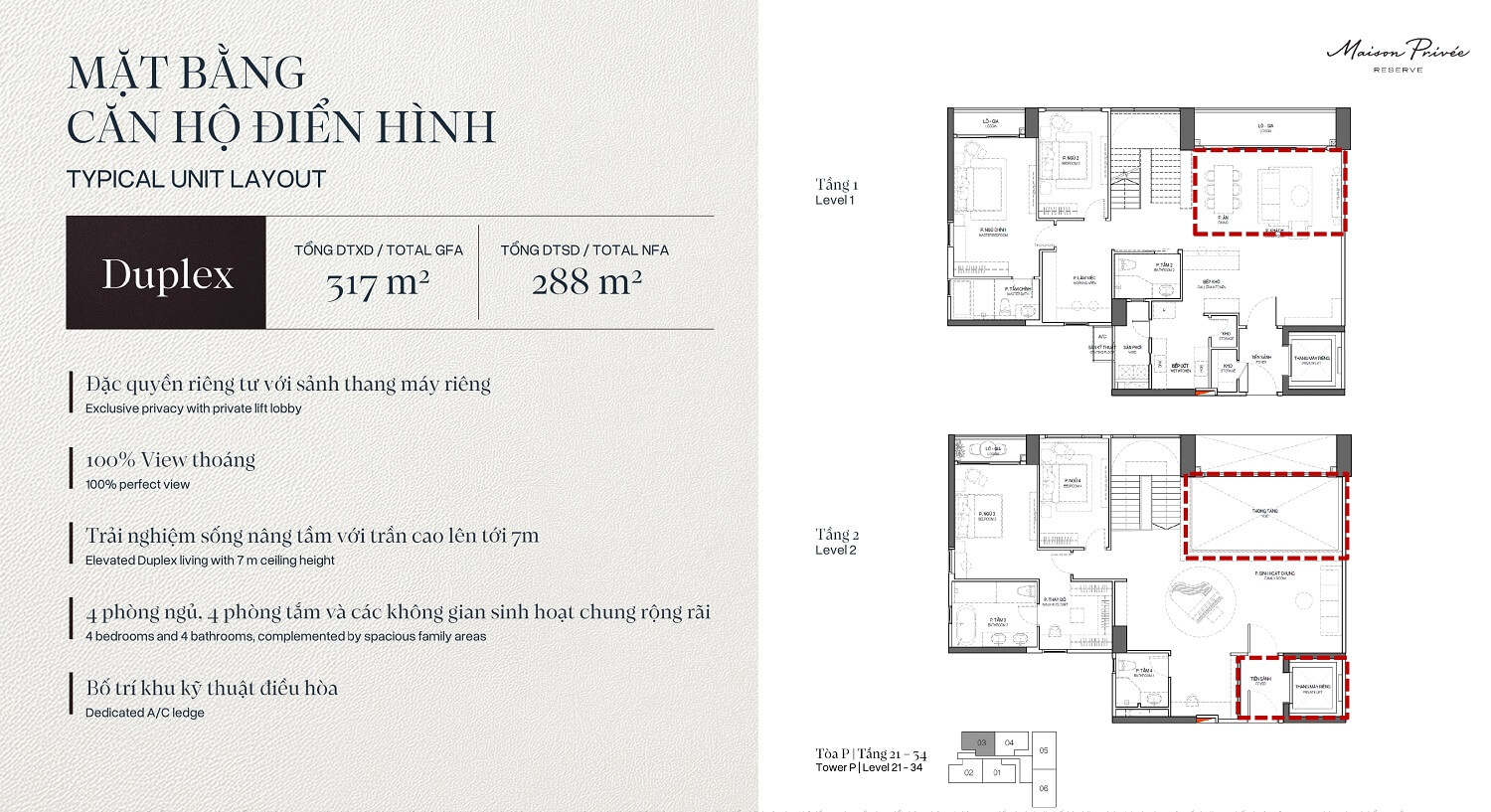 Căn hộ Duplex 2 duplex maison privee